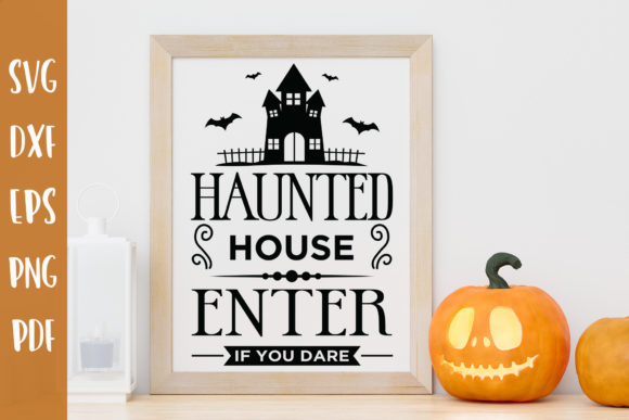 Review: Haunted House Enter if You Dare SVG for Embroidery