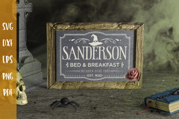 Review: Sanderson Bed Breakfast, Halloween SVG for Embroidery