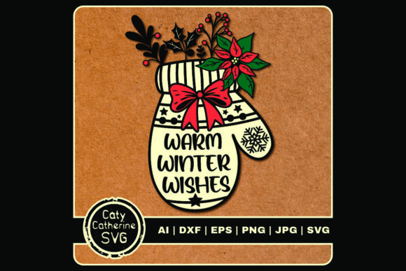 Review: Warm Winter Wishes Christmas Quote Design