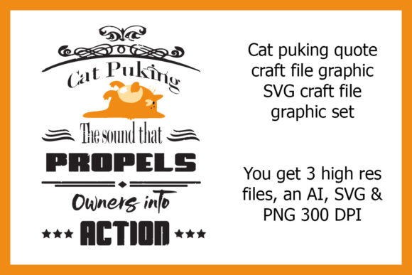 Reviewing the Cat Puking Quote Design for Embroidery