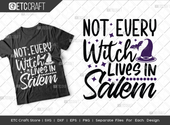 Reviewing the Not Every Witch Lives in Salem SVG for Embroidery