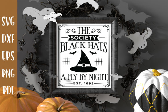 Reviewing The Society Black Hats Halloween SVG