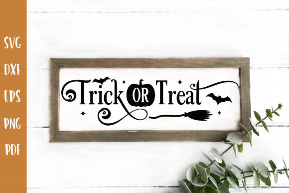 Reviewing the Trick or Treat Halloween Sign SVG for Embroidery